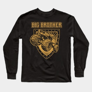 Big Brother Monster Truck Toddler Long Sleeve T-Shirt